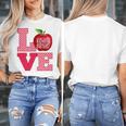 Love Kindergarten Cute Apple School Teacher Women's T-Shirt, funny design Love Kindergarten Cute Apple School Teacher Women's T-Shirt, funny design