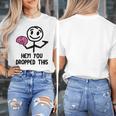 Nerdy Hey You Dropped This Brain Math Teacher Women's T-Shirt, funny design Nerdy Hey You Dropped This Brain Math Teacher Women's T-Shirt, funny design