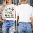 Neurodiverse Universe Space Planet Special Education Teacher Women's T-Shirt, funny design