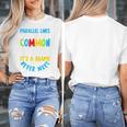 Parallel Lines Math Pun – Teacher Humor Women's T-Shirt, funny design Parallel Lines Math Pun – Teacher Humor Women's T-Shirt, funny design