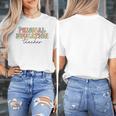 PE Teacher Back To School Physical Education Teacher Women's T-Shirt, Pe Teacher Gifts, funny design PE Teacher Back To School Physical Education Teacher Women's T-Shirt, Pe Teacher Gifts, funny design