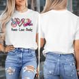 Peace Love Books Librarian Teacher Life Book Library Tie Dye Women's T-Shirt, funny design Peace Love Books Librarian Teacher Life Book Library Tie Dye Women's T-Shirt, funny design