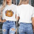 Pi Day Pumpkin Pi Math Teacher Halloween Costume Women's T-Shirt, funny design Pi Day Pumpkin Pi Math Teacher Halloween Costume Women's T-Shirt, funny design