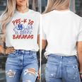 Pre-K Is Bananas Teacher Back To School Chaos Coordinator Women's T-Shirt, funny design Pre-K Is Bananas Teacher Back To School Chaos Coordinator Women's T-Shirt, funny design