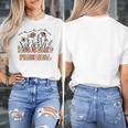 Retro Floral Assistant Principal Shirt For Teachers Day Women's T-Shirt, funny design