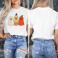 Retro Pencil Ghost Boo Spooky Teacher Halloween Costume Women's T-Shirt, funny design Retro Pencil Ghost Boo Spooky Teacher Halloween Costume Women's T-Shirt, funny design