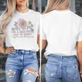 Retro I Teach Tiny Humans About Jesus Christian Teacher Women's T-Shirt, funny design