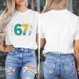 I Survived 67 Days Of School Teachers Students Meme Women's T-Shirt, funny design