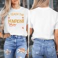 I Teach The Cutest Pumpkins In The Patch Shirt Teacher Women's T-Shirt, funny design I Teach The Cutest Pumpkins In The Patch Shirt Teacher Women's T-Shirt, funny design