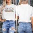 Teach Them Love Them Watch Them Grow Teacher Women's T-Shirt, funny design