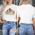 Test Day Teacher Shirt You Can Do Hard Things Women Kids Women's T-Shirt, funny design