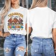 Thankful For My Preschool Turkeys Thanksgiving Teacher Fall Women's T-Shirt, funny design Thankful For My Preschool Turkeys Thanksgiving Teacher Fall Women's T-Shirt, funny design