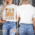 Thanksgiving One Thankful Art Teacher Fall Groovy Men Women Women's T-Shirt, Groovy Teacher Gifts, funny design Thanksgiving One Thankful Art Teacher Fall Groovy Men Women Women's T-Shirt, Groovy Teacher Gifts, funny design