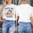 Trick Or Teach Teacher Women's T-Shirt, funny design Trick Or Teach Teacher Women's T-Shirt, funny design