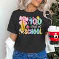100 Days Of School Preppy 100th Day Of School Teachers Girls Women's T-Shirt, gift for family, gift for coworker