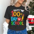 100th Day Of School Teachers Kids Happy 100 Days Women's T-Shirt, gift for family, gift for coworker 100th Day Of School Teachers Kids Happy 100 Days Women's T-Shirt, gift for family, gift for coworker