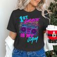 1st Grade Is My Jam Vintage 80s 80's Teacher Student Retro Women's T-Shirt, gift for family, gift for coworker 1st Grade Is My Jam Vintage 80s 80's Teacher Student Retro Women's T-Shirt, gift for family, gift for coworker