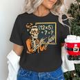67 Teacher Halloween Skeleton Women's T-Shirt, gift for family, gift for coworker 67 Teacher Halloween Skeleton Women's T-Shirt, gift for family, gift for coworker