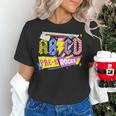 ABCD Pre-K Rocks Back To School PreK Kindergarten Teacher Women's T-Shirt, gift for family, gift for coworker ABCD Pre-K Rocks Back To School PreK Kindergarten Teacher Women's T-Shirt, gift for family, gift for coworker