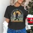 Adventure Awaits Bigfoot Teacher Kindergarten Back To School Women's T-Shirt, gift for family, gift for coworker Adventure Awaits Bigfoot Teacher Kindergarten Back To School Women's T-Shirt, gift for family, gift for coworker