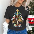 Art Christmas Tree Merry Christmas Artist Art Teacher Women's T-Shirt, gift for family, gift for coworker Art Christmas Tree Merry Christmas Artist Art Teacher Women's T-Shirt, gift for family, gift for coworker