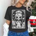Artist Tarot Card Skeleton Painter Art Teacher Witchy Women's T-Shirt, gift for family, gift for coworker Artist Tarot Card Skeleton Painter Art Teacher Witchy Women's T-Shirt, gift for family, gift for coworker