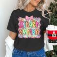 Back To School Kindergarten Preppy Teacher Girl Women's T-Shirt, gift for family, gift for coworker Back To School Kindergarten Preppy Teacher Girl Women's T-Shirt, gift for family, gift for coworker