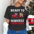 Back To School Teacher Farming Tractor Farmer Kids 100th Day Women's T-Shirt, gift for family, gift for coworker Back To School Teacher Farming Tractor Farmer Kids 100th Day Women's T-Shirt, gift for family, gift for coworker