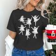 Ballet Ghost Dancer Spooky Dance Teacher Halloween Costume Women's T-Shirt, gift for family, gift for coworker Ballet Ghost Dancer Spooky Dance Teacher Halloween Costume Women's T-Shirt, gift for family, gift for coworker