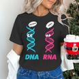 Biology Teacher DNA RNA Student Science Biologist Men Women Women's T-Shirt, Science Teacher Shirts, gift for family, gift for coworker