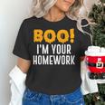 Boo I'm Your Homework Halloween Teacher Costume Women's T-Shirt, gift for family, gift for coworker Boo I'm Your Homework Halloween Teacher Costume Women's T-Shirt, gift for family, gift for coworker