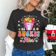 Be A Bucket Filler Teacher Teaching Groovy Back To School For Men Women Women's T-Shirt, Groovy Teacher Shirts, gift for family, gift for coworker
