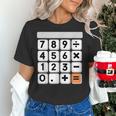 Calculator Easy Halloween Costume For Math Teacher Women's T-Shirt, gift for family, gift for coworker