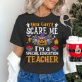 You Can't Scare Me I'm A Special Education Teacher Halloween Women's T-Shirt, gift for family, gift for coworker You Can't Scare Me I'm A Special Education Teacher Halloween Women's T-Shirt, gift for family, gift for coworker