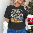 You Can't Scare Me I'm A Teacher Cool Math Teacher Halloween Women's T-Shirt, gift for family, gift for coworker