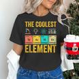 Chemistry Teacher Element Science Student Chemist Women's T-Shirt, Science Teacher Shirts, gift for family, gift for coworker
