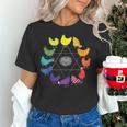 Chicken Themed Color Wheel Educational Art Teacher Artist Men Women Girls Kids Women's T-Shirt, gift for family, gift for coworker
