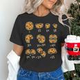Chocolate Cookie Quick Math Fraction Math Teachers For Men Women Girls Kids Women's T-Shirt, gift for family, gift for coworker