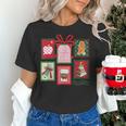 Christmas Teacher Stamps Women's T-Shirt, gift for family, gift for coworker Christmas Teacher Stamps Women's T-Shirt, gift for family, gift for coworker