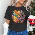 Colorful Brain Art Teacher Artist Painter Student Women's T-Shirt, gift for family, gift for coworker Colorful Brain Art Teacher Artist Painter Student Women's T-Shirt, gift for family, gift for coworker
