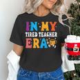 Cute Coffee Glass Face Happy Day In My Tired Teacher ERA For Men Women Women's T-Shirt, gift for family, gift for coworker Cute Coffee Glass Face Happy Day In My Tired Teacher ERA For Men Women Women's T-Shirt, gift for family, gift for coworker