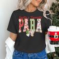 Cute Santas Favorite Para Christmas Paraprofessional Teacher Women's T-Shirt, gift for family, gift for coworker