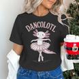 Dancolotl Ballerina Axolotl Ballet Dance Teacher Women's T-Shirt, gift for family, gift for coworker
