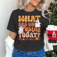 What Are We Doing Today Halloween PE Spooky Teacher Women's T-Shirt, Pe Teacher Shirts, gift for family, gift for coworker What Are We Doing Today Halloween PE Spooky Teacher Women's T-Shirt, Pe Teacher Shirts, gift for family, gift for coworker