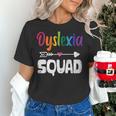 Dyslexia Awareness Month Dyslexia Teacher Therapist Women's T-Shirt, gift for family, gift for coworker Dyslexia Awareness Month Dyslexia Teacher Therapist Women's T-Shirt, gift for family, gift for coworker