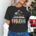 Dyslexia Teacher Awareness Dyslexic Dyslexics Dyslexia Women's T-Shirt, gift for family, gift for coworker Dyslexia Teacher Awareness Dyslexic Dyslexics Dyslexia Women's T-Shirt, gift for family, gift for coworker