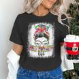 Early Head Start Life Messy Bun Back To School Teacher Women Women's T-Shirt, gift for family, gift for coworker Early Head Start Life Messy Bun Back To School Teacher Women Women's T-Shirt, gift for family, gift for coworker