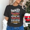 English Teacher Women's T-Shirt, English Teacher Shirts, gift for family, gift for coworker