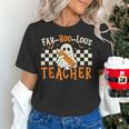 Fab Boo Lous Teacher Retro Ghost Spooky Halloween Costume Women's T-Shirt, gift for family, gift for coworker Fab Boo Lous Teacher Retro Ghost Spooky Halloween Costume Women's T-Shirt, gift for family, gift for coworker