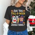 Are You Fall O Ween Directions Halloween Teacher Ghost Women's T-Shirt, gift for family, gift for coworker Are You Fall O Ween Directions Halloween Teacher Ghost Women's T-Shirt, gift for family, gift for coworker